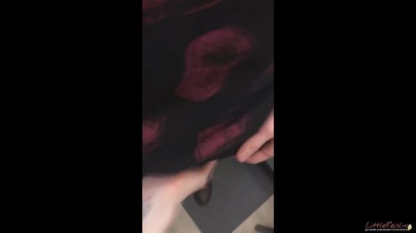 Store Manager Caught me for a Blowjob in the Fitting Room - Amateur Public