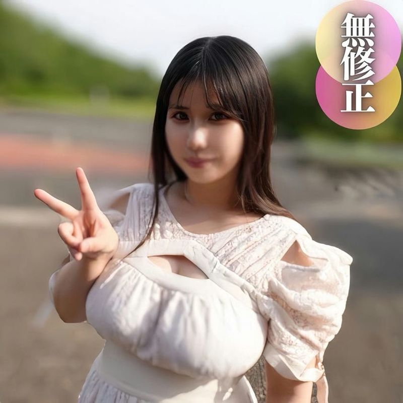【初撮り】【顔出し】天然Iカップのホルスタイン美爆乳!デカい!柔らかい!洗練された至高のパイズリ。激しく突かれ揺れる乳を前に