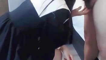 穿上白丝让主人从后面干我