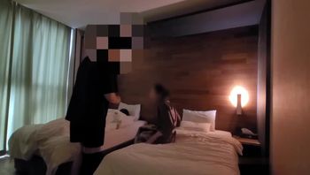 #韩国 #户外 #hh肥臀美少妇 勾引外卖男技师等 酒店装睡勾引服务员SPA技4