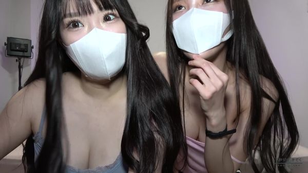 【ガチ生粋の童贞ハーレム3P】巨乳らきちゃん りさちゃんWハーレムご奉仕。ここが楽园ですか…?1