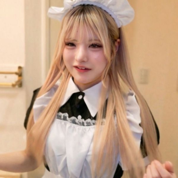 【无】メチャカワ白ギャル 时代のメイドコス持参!似合い过ぎです やっぱりエッチ好きで终始楽しんでる姿が最高!こんなキャストなら