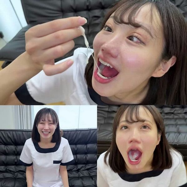 【完全ノーカット 真正6発连続】歯科卫生士ややが5日以上溜めた精子を自前衣装で连続ごっくん