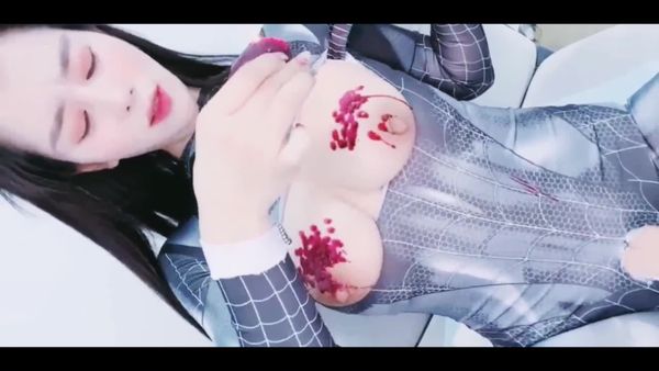 蜘蛛侠美女滴蜡自慰白浆横流
