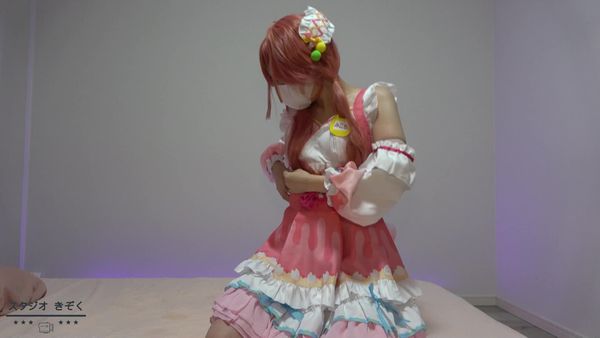 【コス3P】Vtuberさらみこ3Pからの素人童贞くんドキドキのガチはじめての中出し2