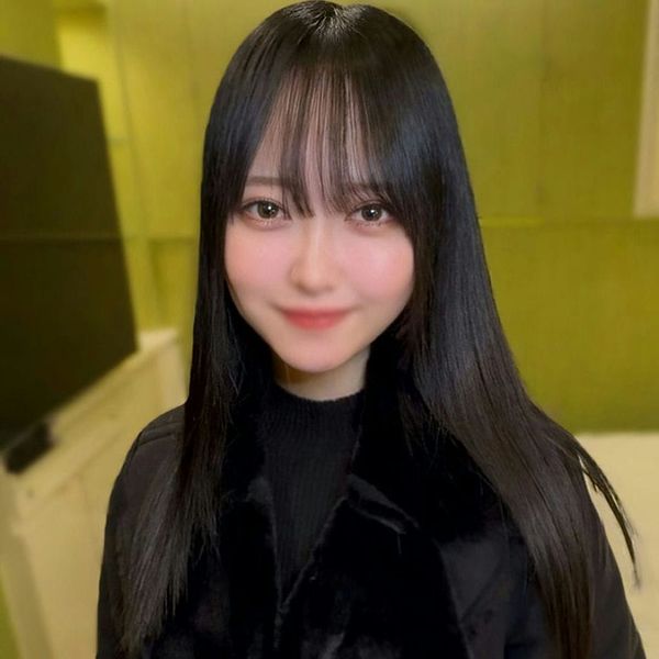【无】黒髪ロング×女优颜!福遥似の王道清楚美人が舌さばき优胜で大量中出し!