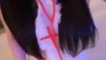 新年贺岁1甜心热门女神 鱼鱼子 台上台下极度反差一对一【3】